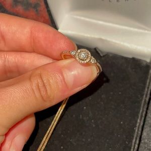 Rose Gold Ring / Necklace